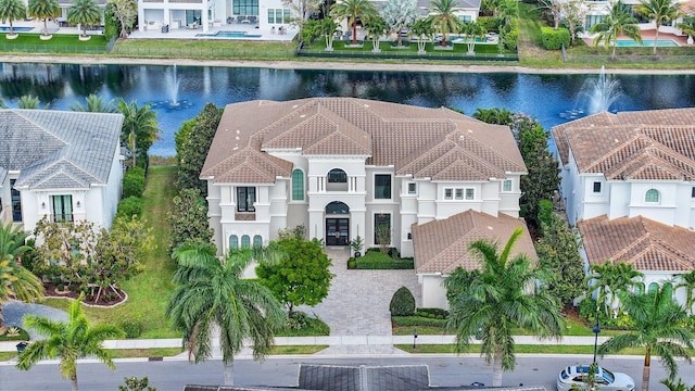 7339 NW 28th Way, Boca Raton, FL 33496 - exterior space featuring a residential view and a water view