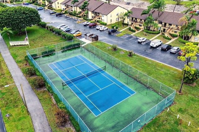 bird's eye view featuring a residential view