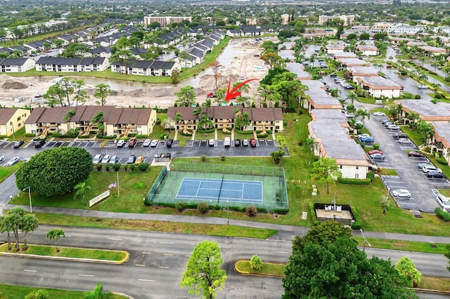 bird's eye view