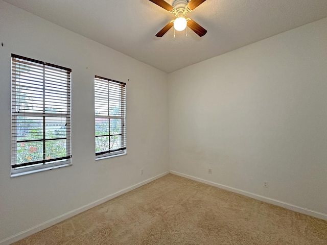 573 SW Saint Kitts St, Port Saint Lucie, FL 34953 - unfurnished room featuring carpet floors and ceiling fan
