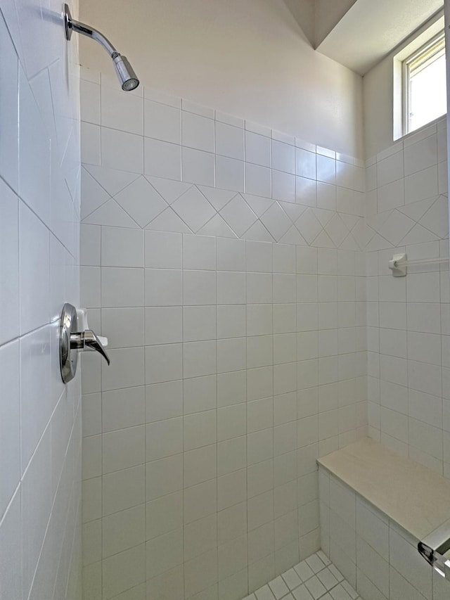 573 SW Saint Kitts St, Port Saint Lucie, FL 34953 - full bath with a tile shower