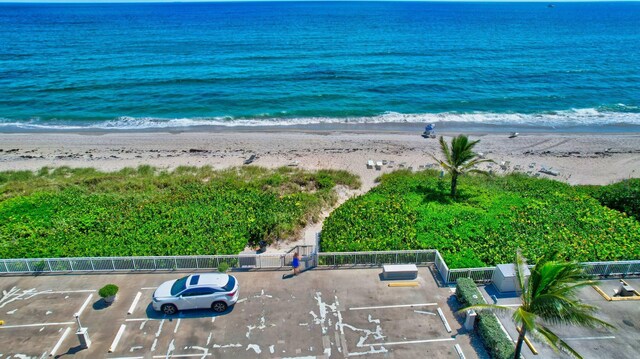 3212 S Ocean Blvd Unit 404-A, Highland Beach, FL 33487 - water view with nearby beach