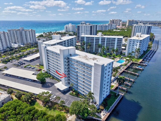 3212 S Ocean Blvd Unit 404-A, Highland Beach, FL 33487 - view of urban area featuring a nearby body of water