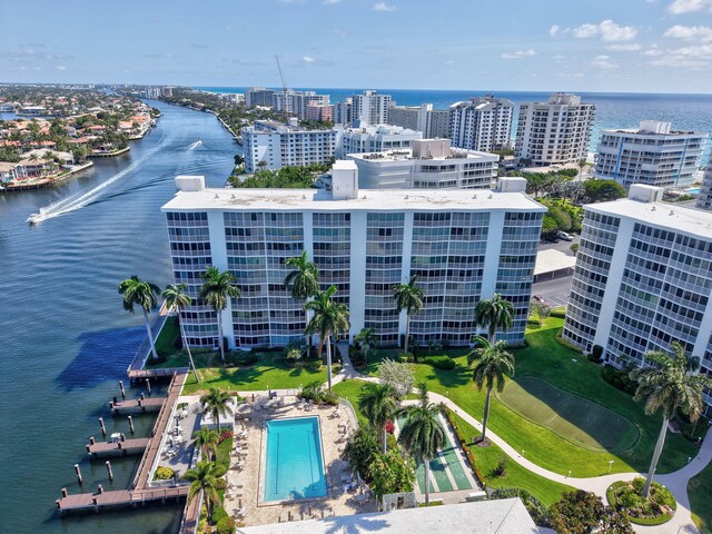 3212 S Ocean Blvd Unit 404-A, Highland Beach, FL 33487 - view of home's community featuring a yard