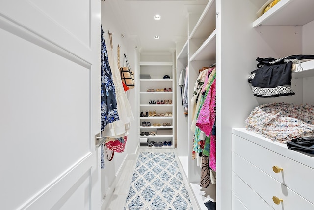 view of spacious closet