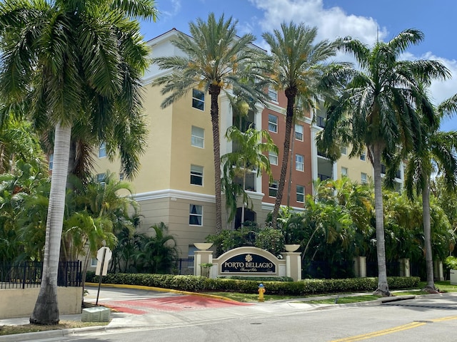 view of property