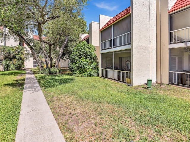 614 NW 13th St Unit 27, Boca Raton, FL 33486 - exterior space with a yard