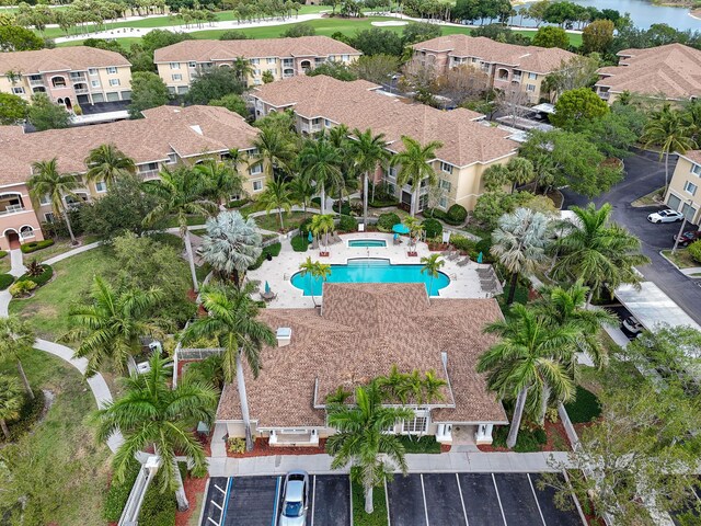 6565 Emerald Dunes Dr Unit 108, West Palm Beach, FL 33411 - drone / aerial view featuring a residential view