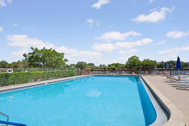 208 Cape Cod Cir, Lake Worth, FL 33467 - community pool with fence and a patio