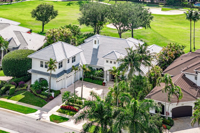 16330 Vintage Oaks Ln, Delray Beach, FL 33484 - aerial perspective of suburban area with a golf club