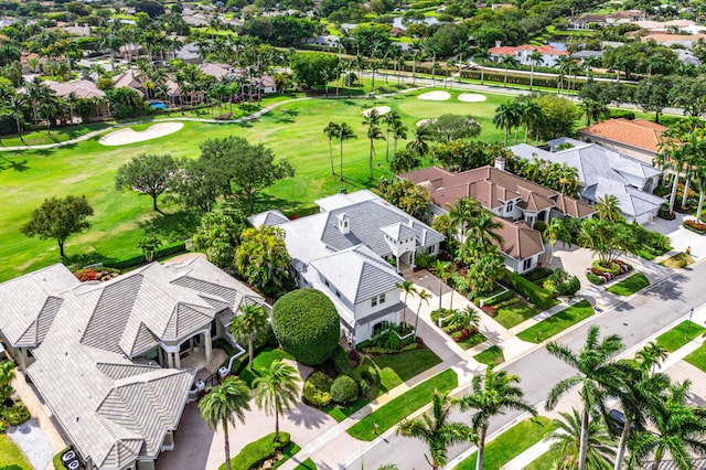 16330 Vintage Oaks Ln, Delray Beach, FL 33484 - aerial perspective of suburban area featuring a local golf course
