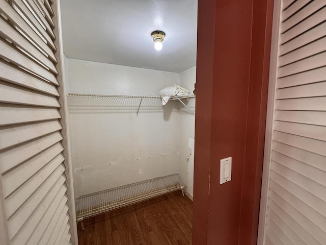 1400 Saint Charles Pl Unit 317, Pembroke Pines, FL 33026 - spacious closet with wood finished floors