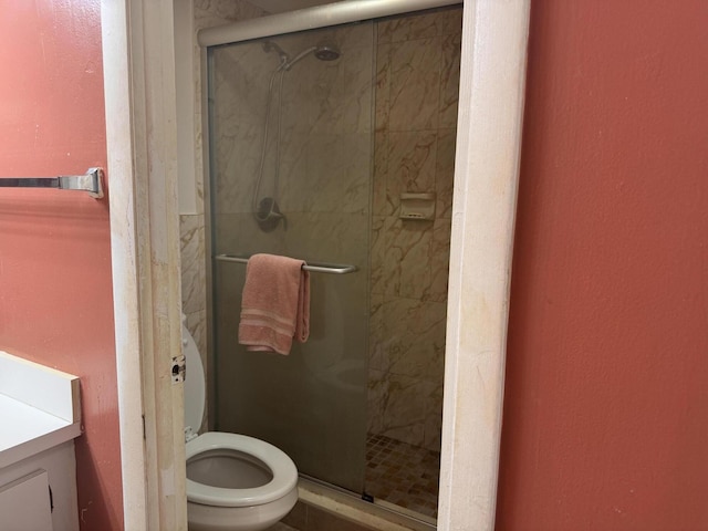 1400 Saint Charles Pl Unit 317, Pembroke Pines, FL 33026 - full bath with toilet, a shower stall, and vanity