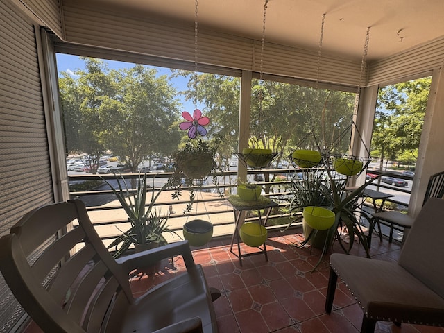 1400 Saint Charles Pl Unit 317, Pembroke Pines, FL 33026 - sunroom featuring tile patterned floors