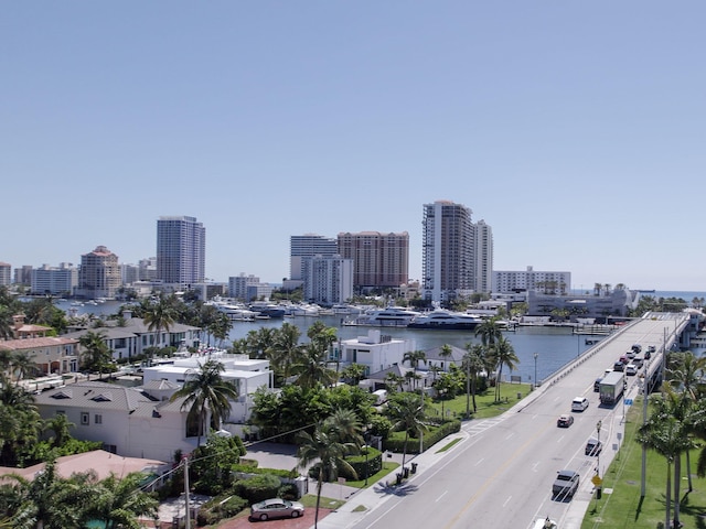 2500 E Las Olas Blvd Unit 802, Fort Lauderdale, FL 33301 - water view featuring nearby urban area
