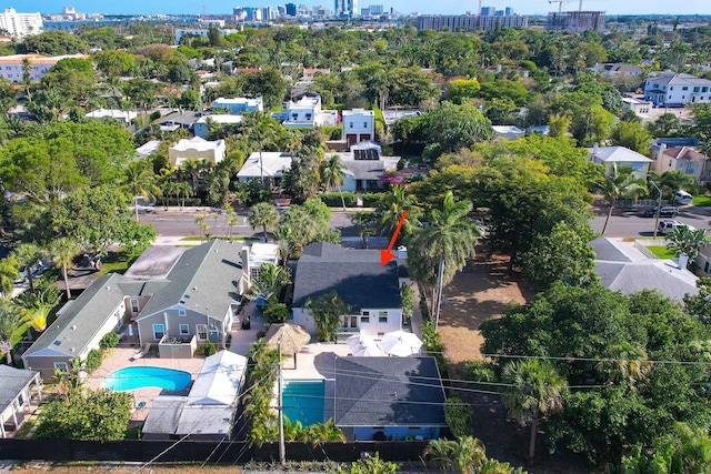 425 32nd St, West Palm Beach, FL 33407 - view of urban area with a pool area and nearby suburban area
