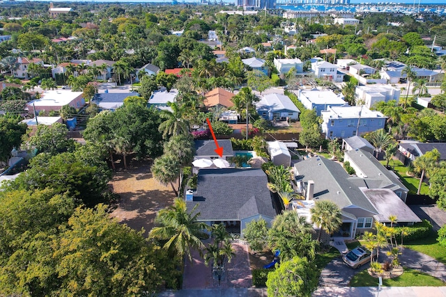 425 32nd St, West Palm Beach, FL 33407 - aerial overview of property's location with nearby suburban area