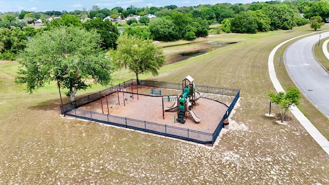 1044 Nin St, Orlando, FL 32835 - bird's eye view of a tree filled landscape and a recreational park