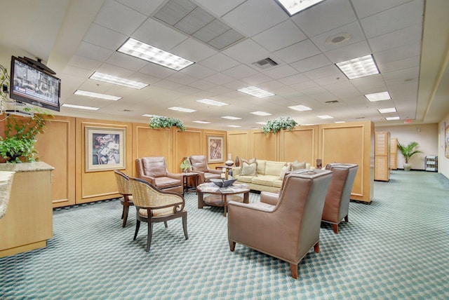 common area with visible vents