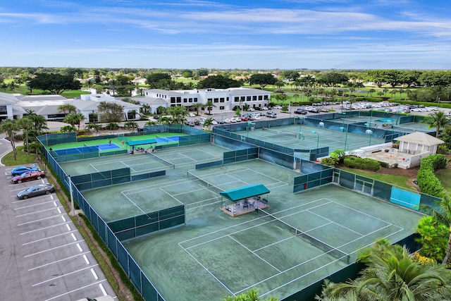 drone / aerial view