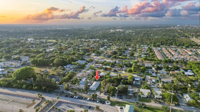 303/305 De Carie, Delray Beach, FL 33444 - drone / aerial view