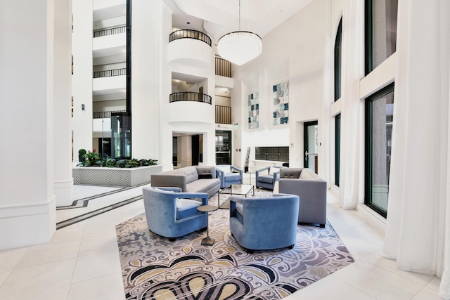 view of building lobby