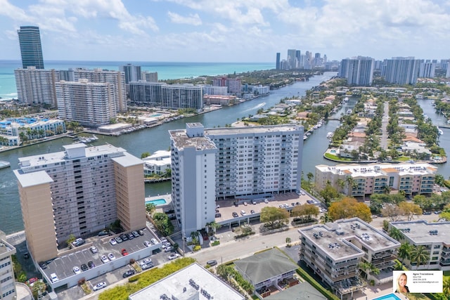 137 Golden Isles Dr Unit 806, Hallandale Beach, FL 33009 - view of urban area featuring a large body of water