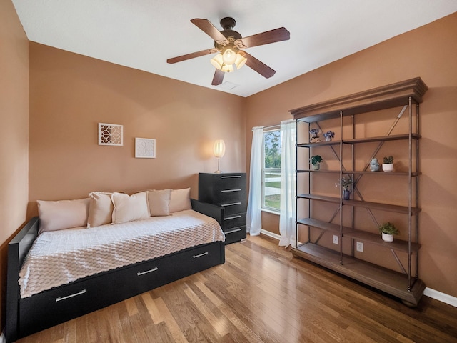 8465 Mandarin Blvd, Loxahatchee, FL 33470 - bedroom featuring baseboards and wood finished floors