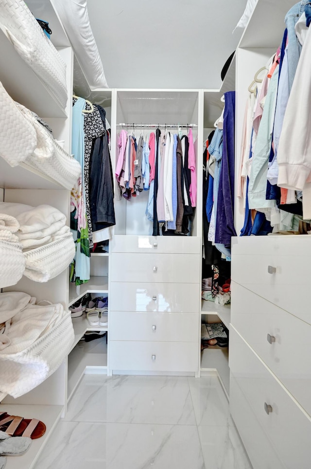 6 Royal Palm Way Unit 506, Boca Raton, FL 33432 - walk in closet featuring marble finish floor