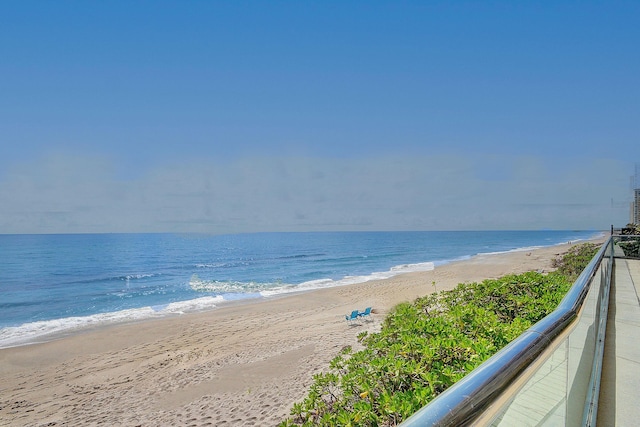 5440 N Ocean Dr Unit 202, Singer Island, FL 33404 - water view with a beach view