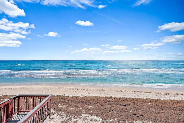5440 N Ocean Dr Unit 202, Singer Island, FL 33404 - water view with a beach view