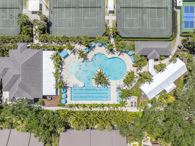 aerial view