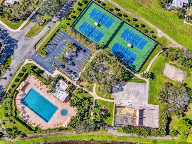 2003 20th Way, West Palm Beach, FL 33407 - bird's eye view of a pool area