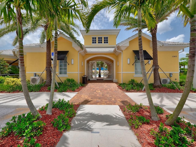 12495 SW Sunrise Lake Ter, Port Saint Lucie, FL 34987 - view of property featuring ac unit
