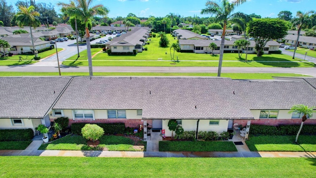 2811 Ashley Dr E Unit E, West Palm Beach, FL 33415 - aerial view with a residential view