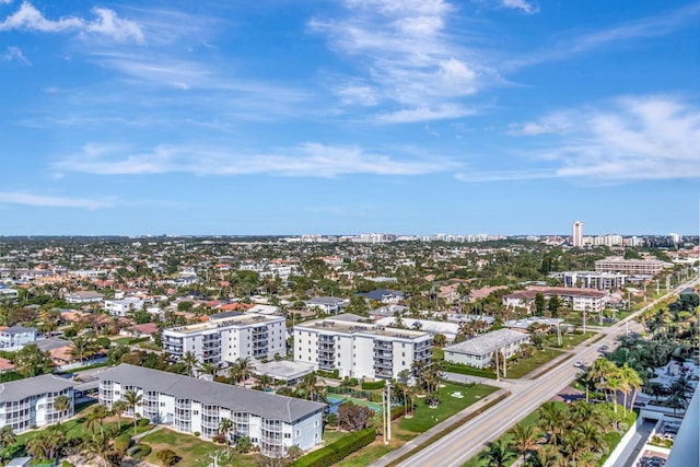 2800 S Ocean Blvd Unit 23C, Boca Raton, FL 33432 - drone / aerial view featuring a view of city
