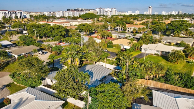 200 SW 12th St, Boca Raton, FL 33432 - birds eye view of property featuring a view of city
