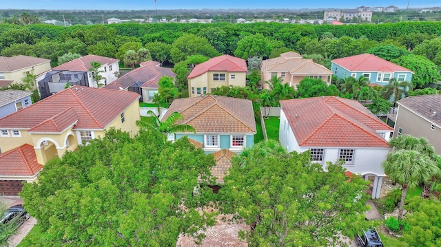 birds eye view of property featuring a residential view