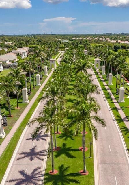 drone / aerial view