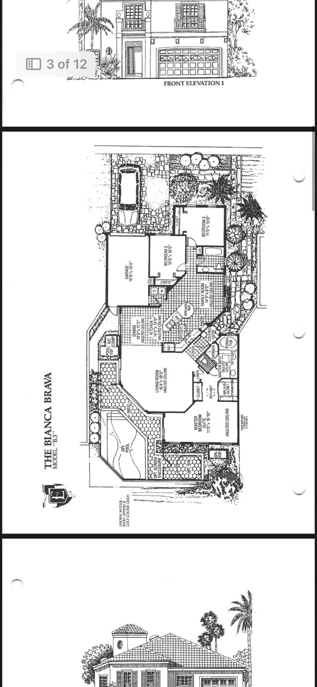 7 Via Tivoli, Palm Beach Gardens, FL 33418 - plan
