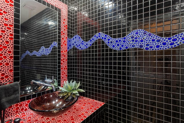 bathroom with a sink