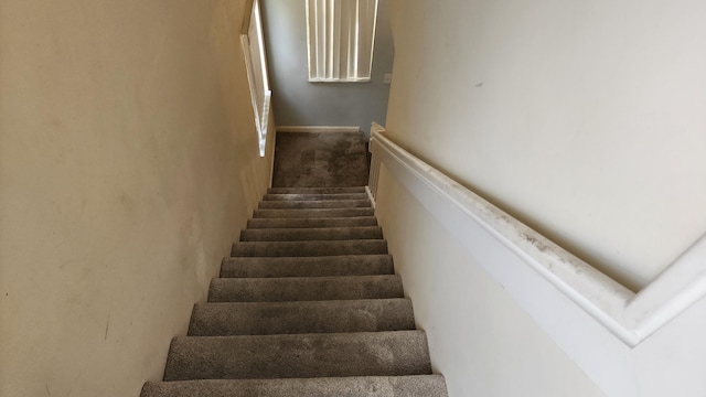 view of staircase