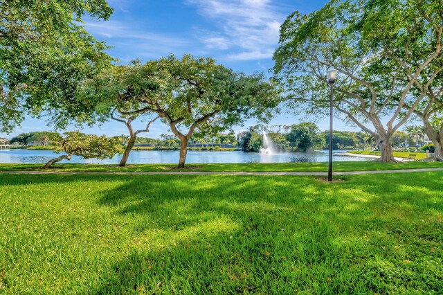 property view of water