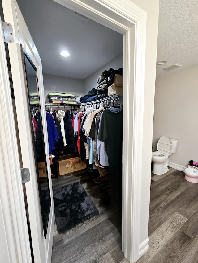 603 NW 11th Ave, Okeechobee, FL 34972 - spacious closet featuring wood finished floors