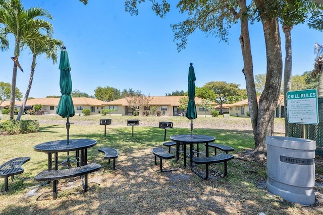 9960 Pineapple Tree Dr Unit 107, Boynton Beach, FL 33436 - view of community featuring a lawn