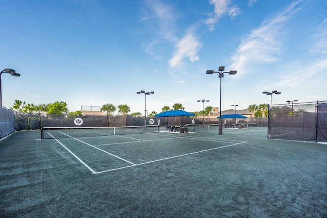 8673 Carmel Mountain Way, Boynton Beach, FL 33473 - view of tennis court