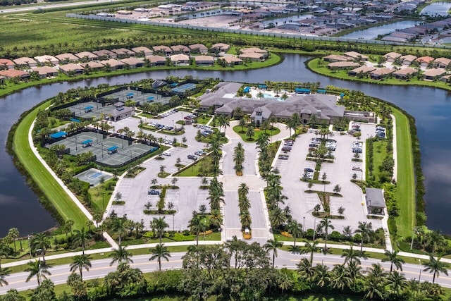 8673 Carmel Mountain Way, Boynton Beach, FL 33473 - aerial view of property's location featuring a nearby body of water and nearby suburban area