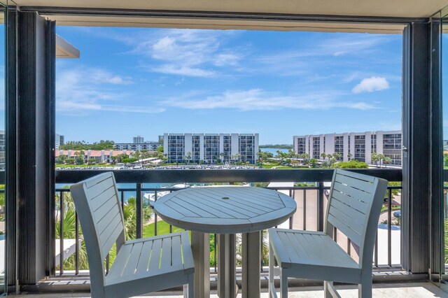 2707 N Ocean Blvd Unit D506, Boca Raton, FL 33431 - balcony with a view of city and a water view