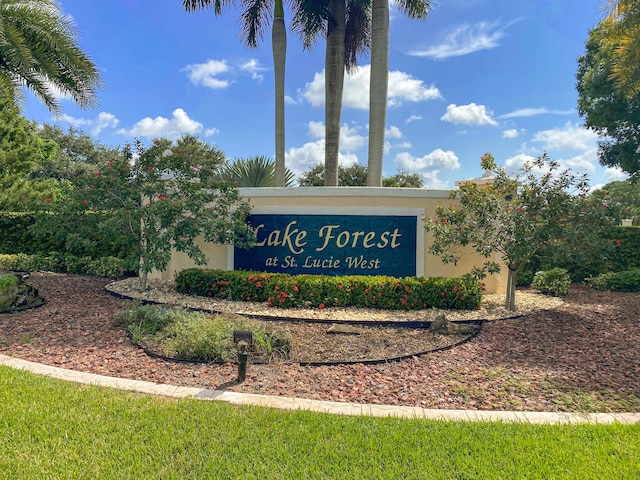 846 SW Rocky Bayou Ter, Port Saint Lucie, FL 34986 - view of community / neighborhood sign