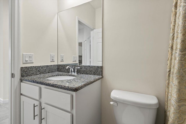 12133 SW Aventino Dr, Port Saint Lucie, FL 34987 - bathroom featuring vanity and toilet